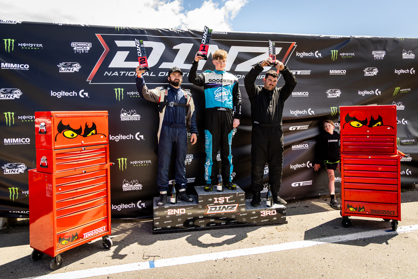 TengTools on the D1NZ podium