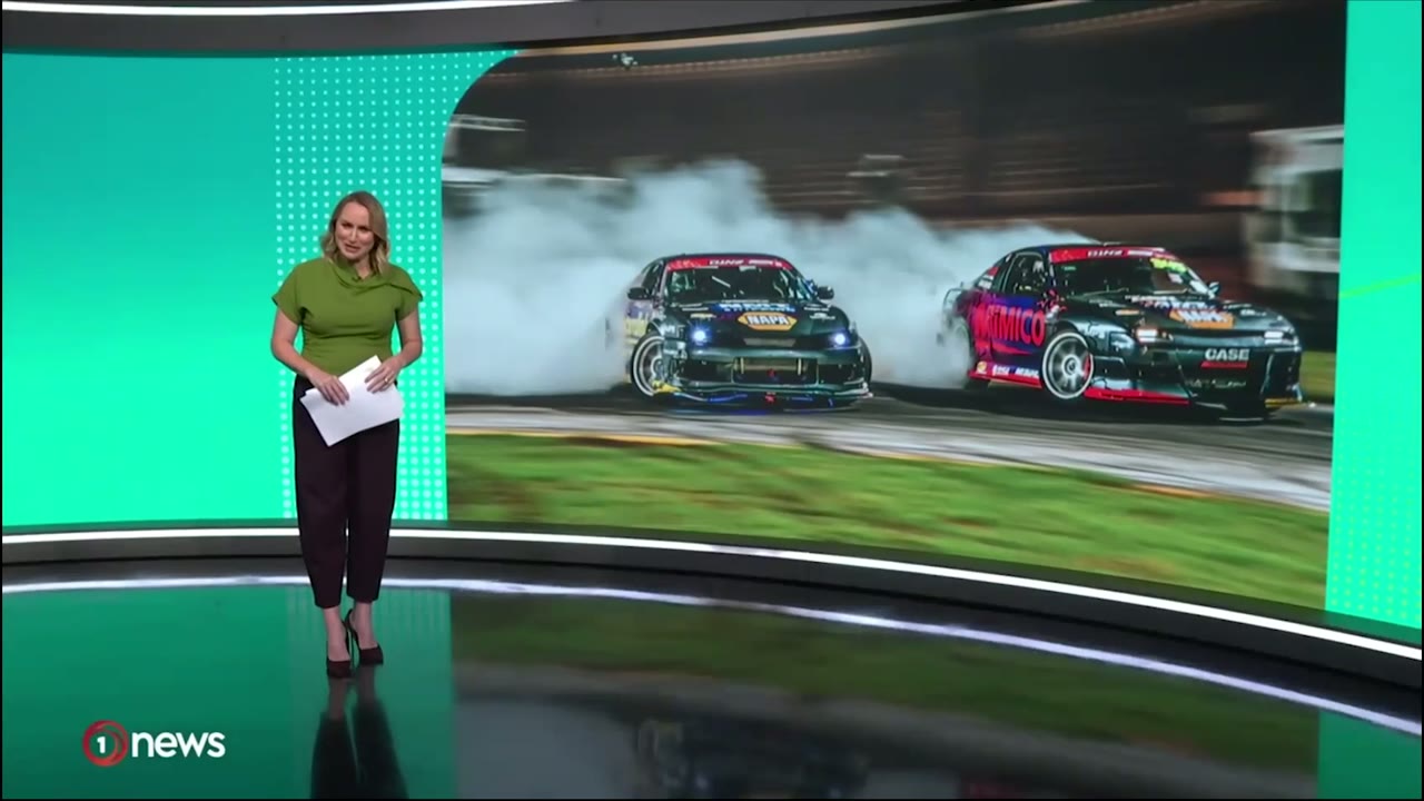 D1NZ drifting featured on national TV